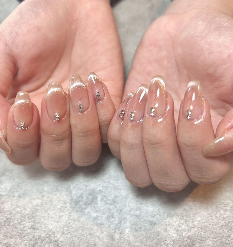magnet Frenchのネイルデザイン